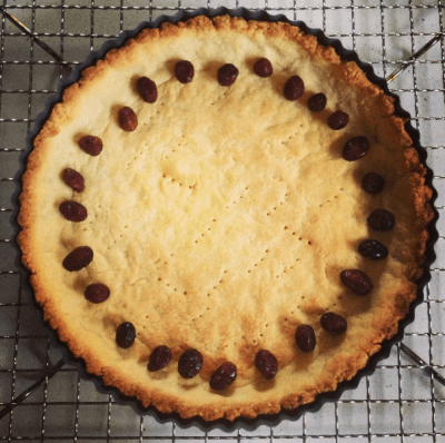 Crust and cranberries