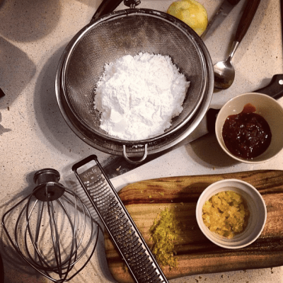 Ginger sponge ingredients